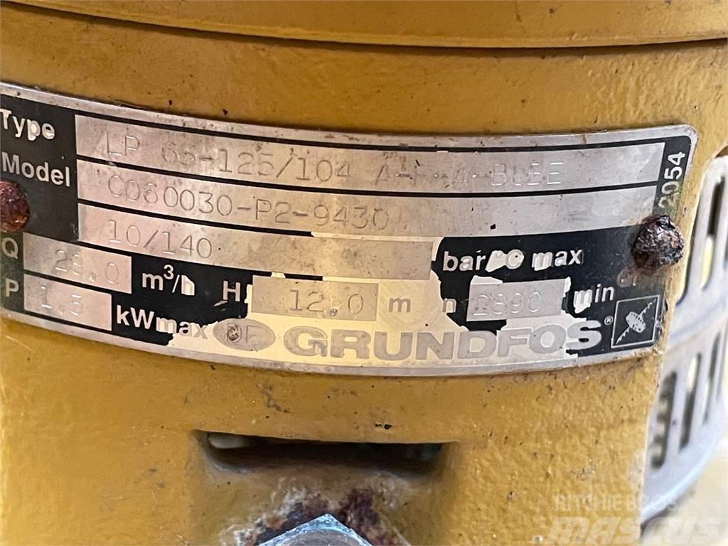 Grundfos Type LP 65-125/104 A-F-A-BU5E pumpe Pompy wodne