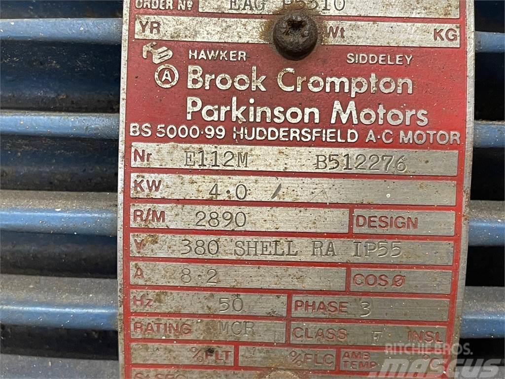  Højtryksvandpumpe Worthington Simpson Ltd Type 40  Pompy wodne