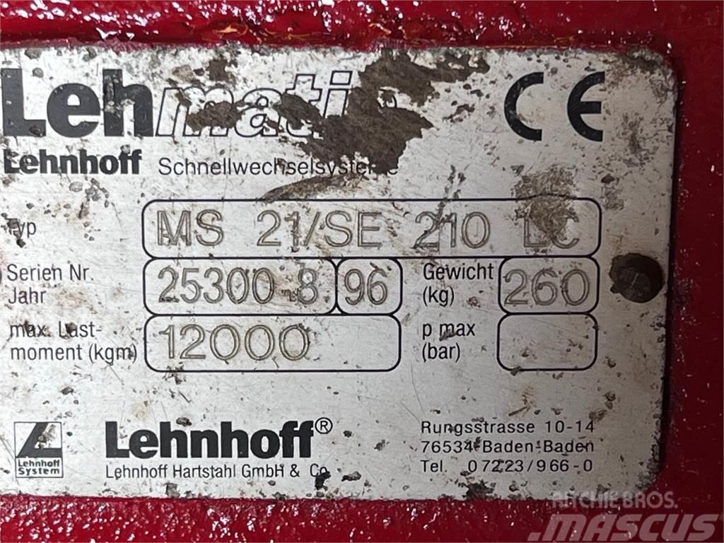 Lehnhoff MS21/SE 210 LC mekanisk hurtigskifte Szybkozłącza