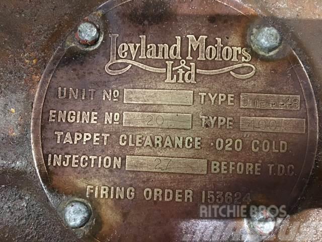 Leyland (Motors Ltd. England) Type 400/387-MK3 Silniki