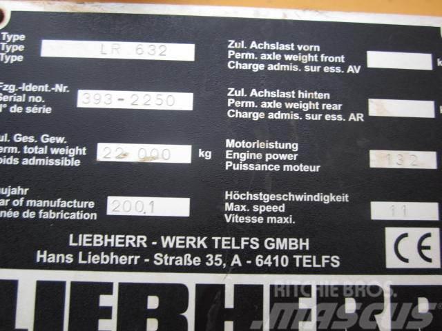 Liebherr LR632 - til ophug Spycharki gąsienicowe