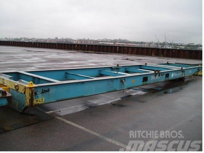 Mafi trailer - 40 ft./60 ton - 1 stk Naczepy niskopodłogowe