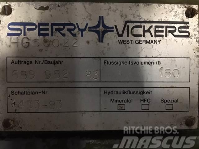 Powerpack fabr. Sperry Vickers 4G50022 Agregaty prądotwórcze Diesla