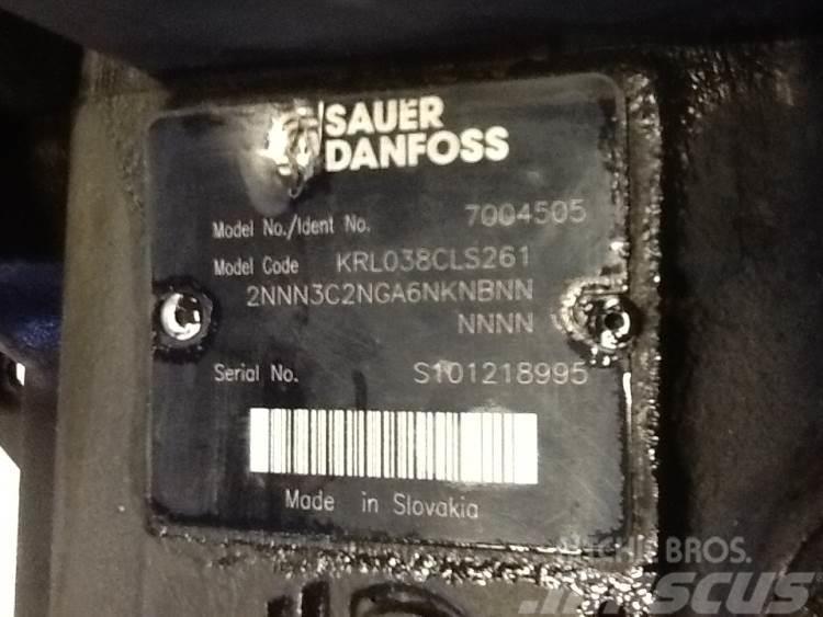 Sauer Danfoss var. hydraulisk pumpe Type 7004505 Pompy wodne