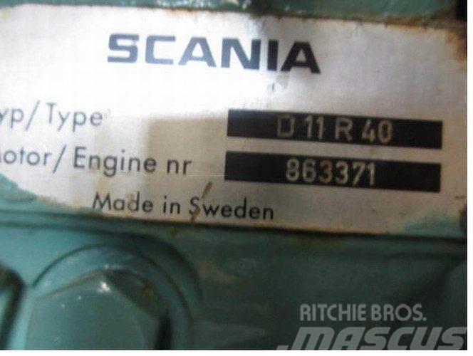 Scania D11 R40 motor, komplet Silniki