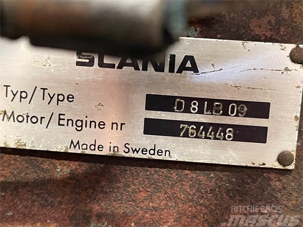 Scania D8L B09 motor. Silniki