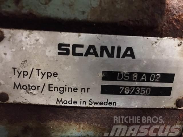 Scania DS8 A 02 motor - kun til reservedele Silniki