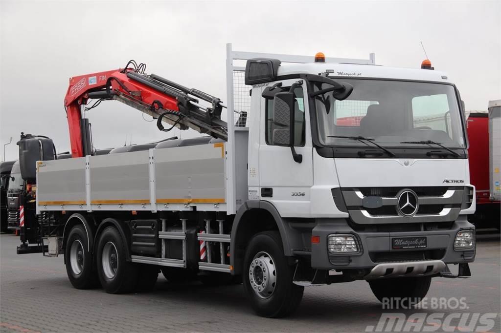 Mercedes-Benz ACTROS 3336 Ciężarówki typu Platforma / Skrzynia