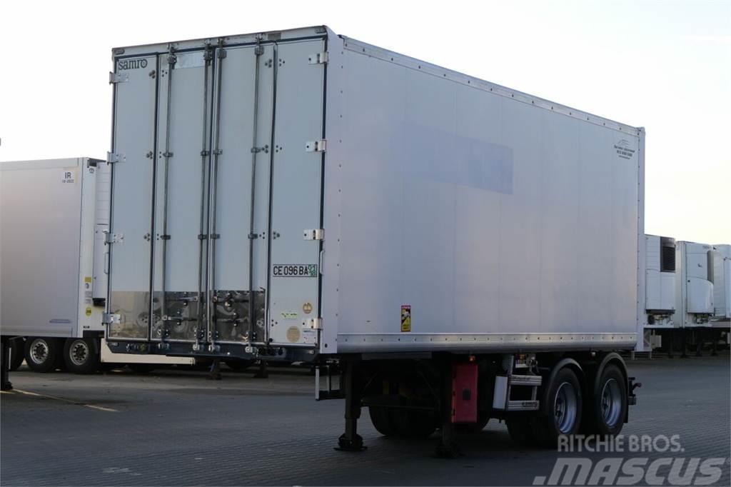 Samro BOX - 7,3 M / STRONG FLOOR / KOFFER / VEHICULAR / Naczepy kontenery