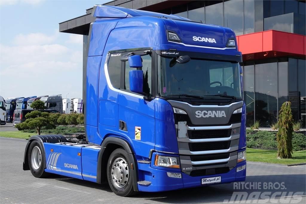 Scania R 450 / RETARDER / 2018 YEAR / LED / EURO 6 / Ciągniki siodłowe