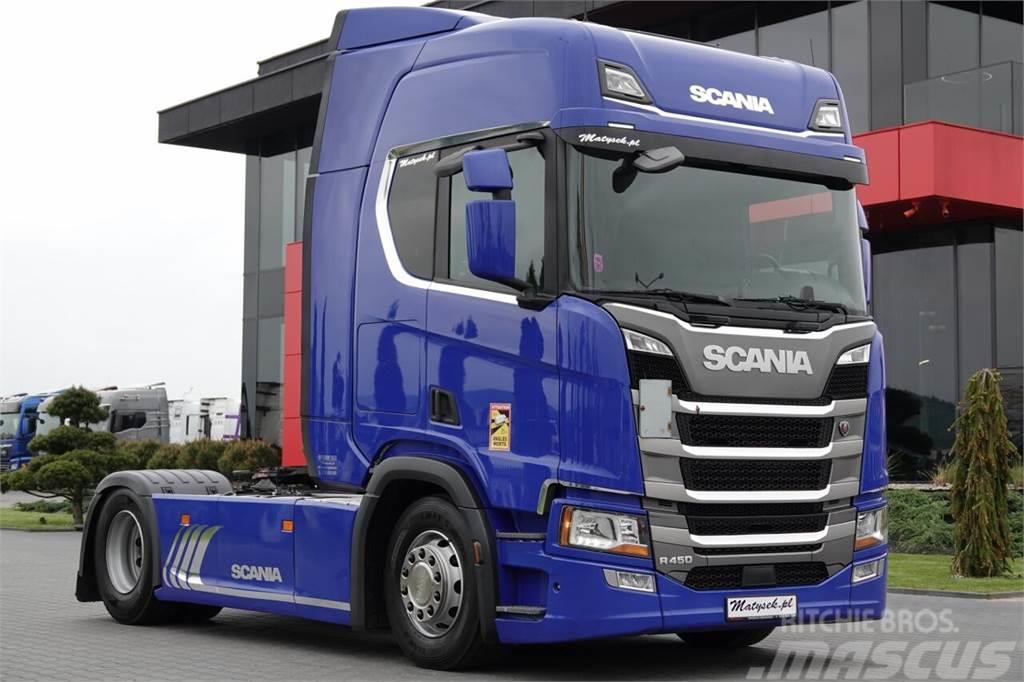 Scania R 450 / RETARDER / NOWY MODEL / OPONY 100 % Ciągniki siodłowe