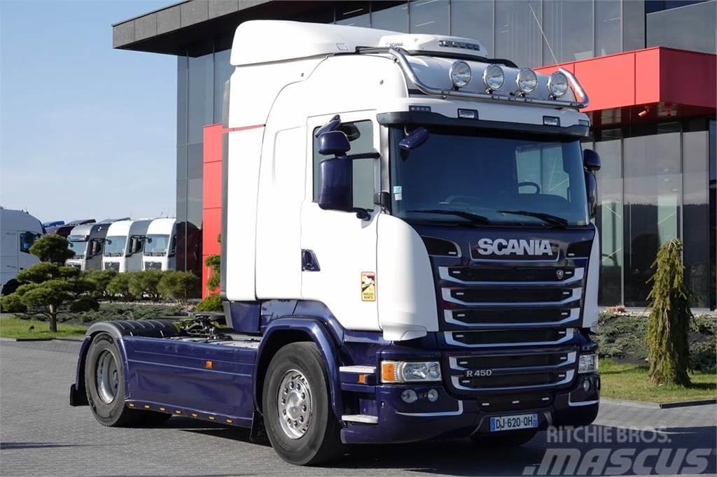 Scania R 450 / RETARDER / I-PARK COOL / EURO 6 / SPROWADZ Ciągniki siodłowe