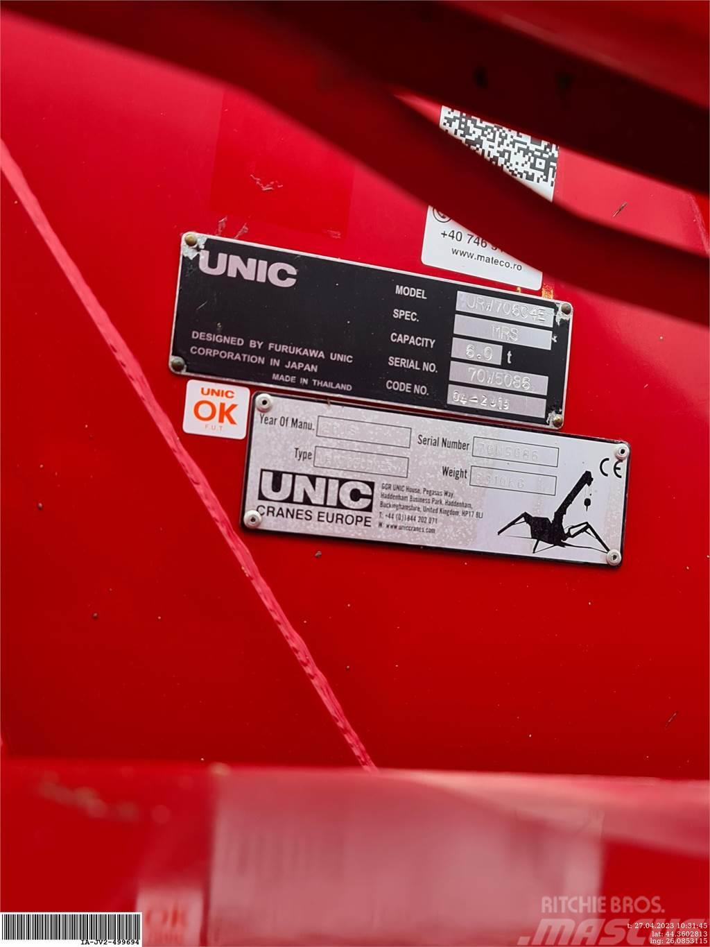 Unic Cranes UNIC URW706 Mini dźwigi