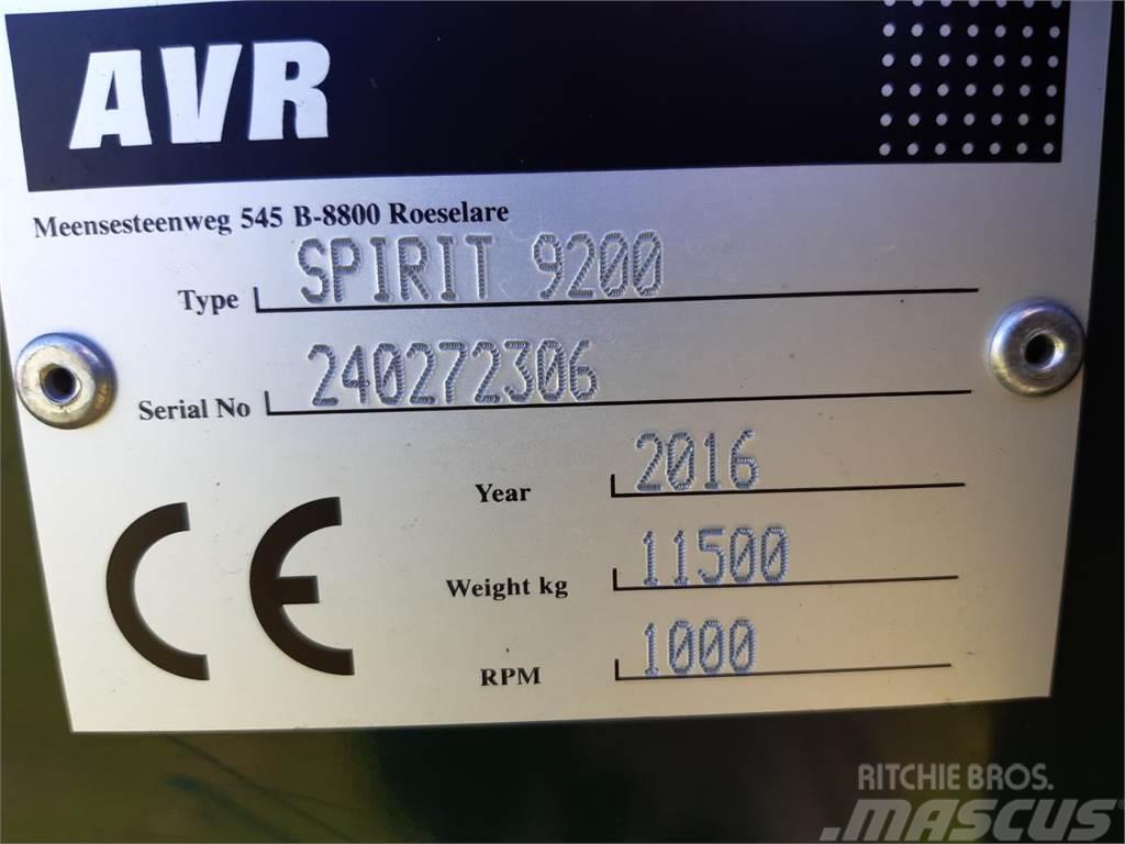 AVR SPIRIT 9200 Kombajny ziemniaczane i kopaczki
