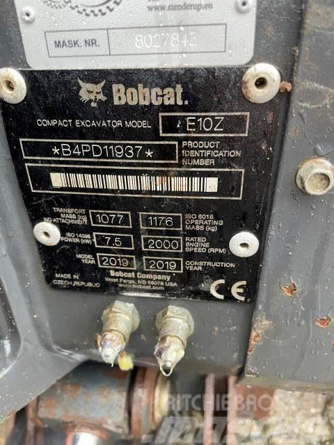 Bobcat E10Z Minikoparki