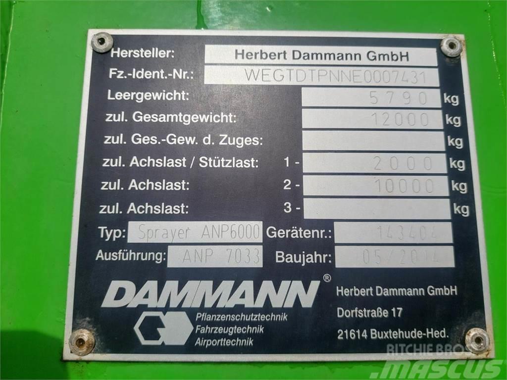 Dammann Profi Class ANP 7033 - 36m Opryskiwacze zaczepiane