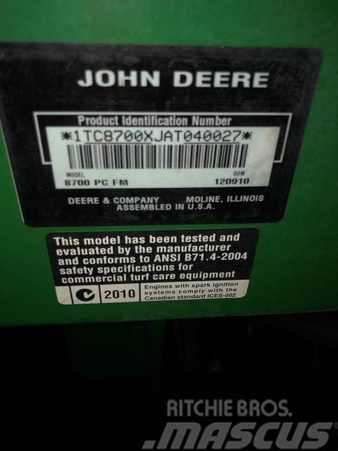 John Deere 8700 Kosiarki wrzecionowe