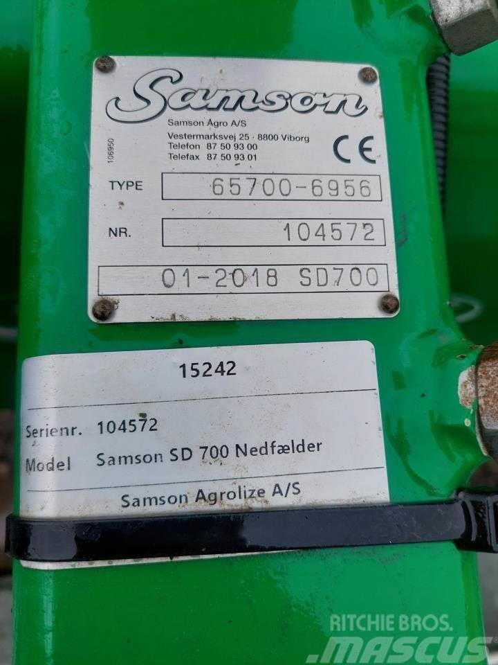 Samson SD 700 Discnedfælder Opryskiwacze do nawozów sztucznych