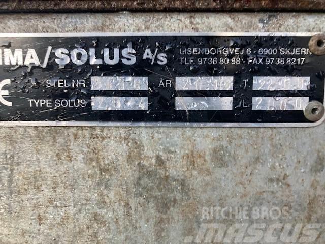 Solus 2 TONS BOUGIE VOGN Inne maszyny komunalne