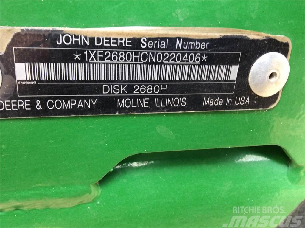 John Deere 2680H Brony talerzowe