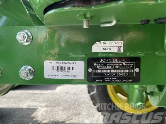 John Deere 3043D Ciągniki rolnicze