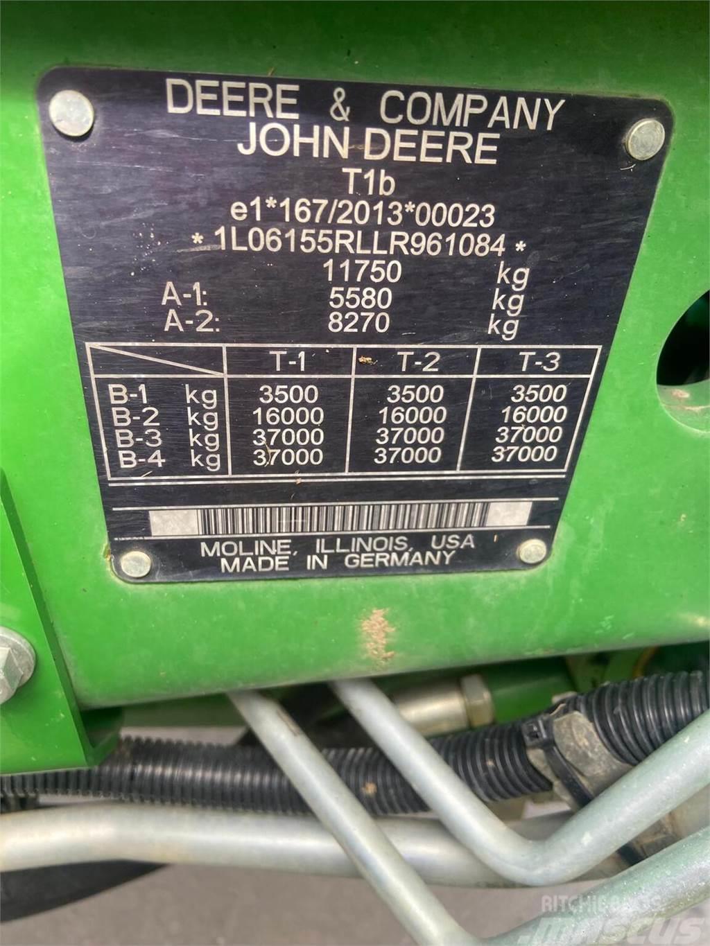 John Deere 6155R Ciągniki rolnicze