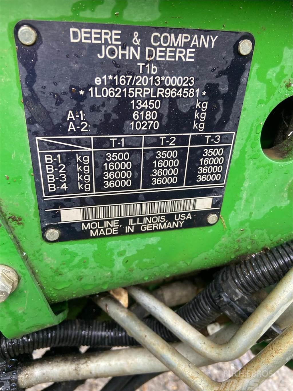 John Deere 6215R Ciągniki rolnicze