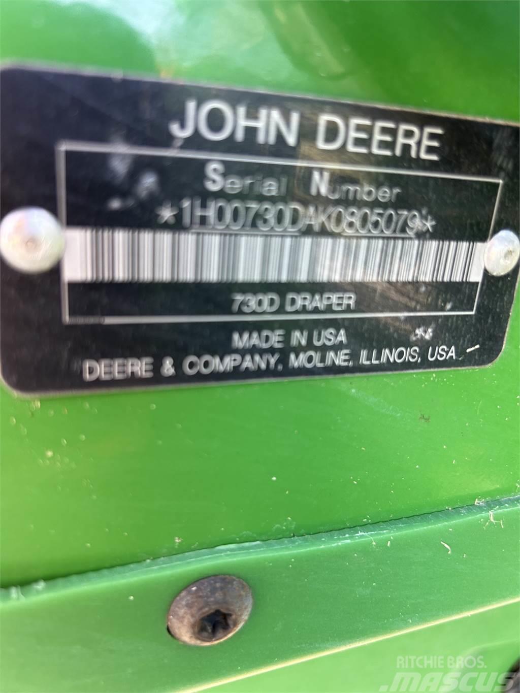 John Deere 730D Akcesoria do kombajnów zbożowych