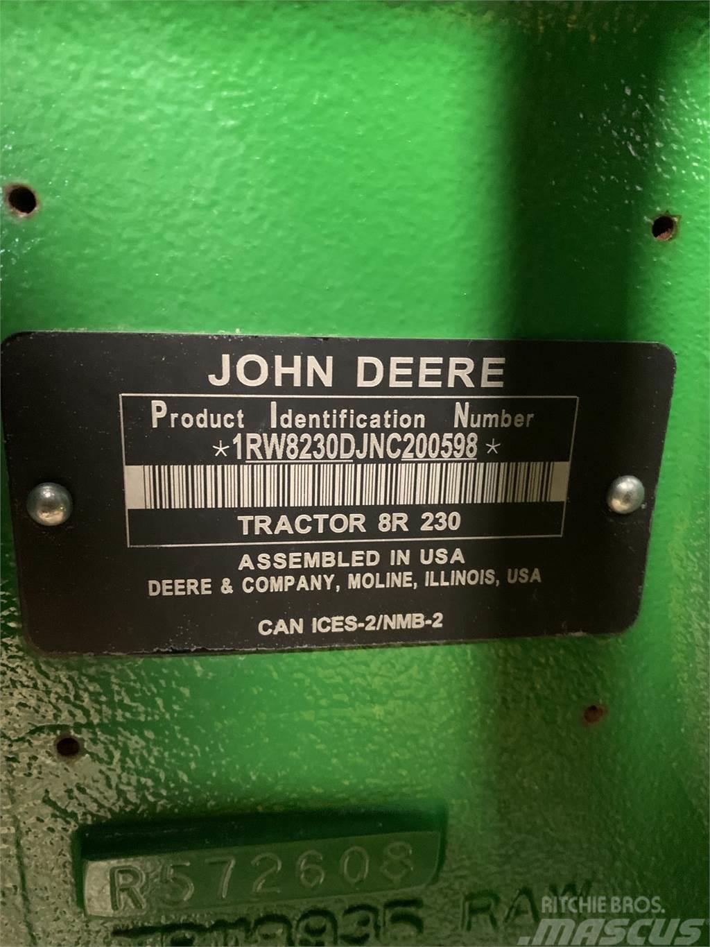 John Deere 8R 230 Ciągniki rolnicze