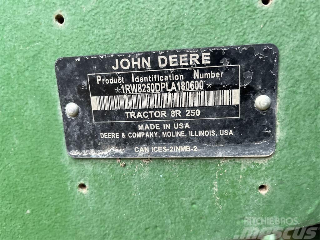 John Deere 8R 250 Ciągniki rolnicze