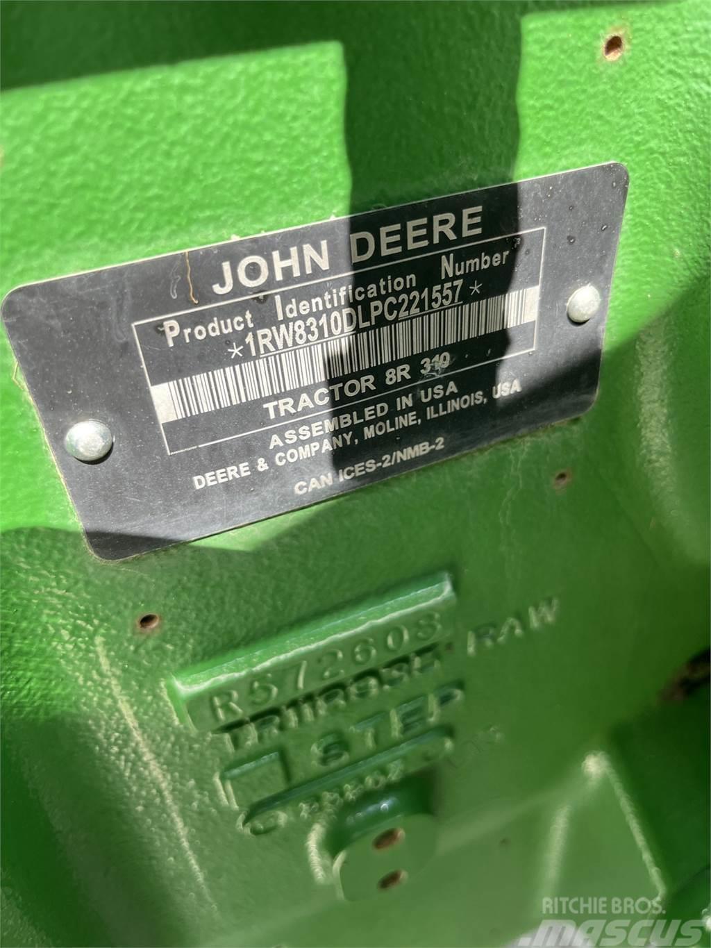 John Deere 8R 310 Ciągniki rolnicze