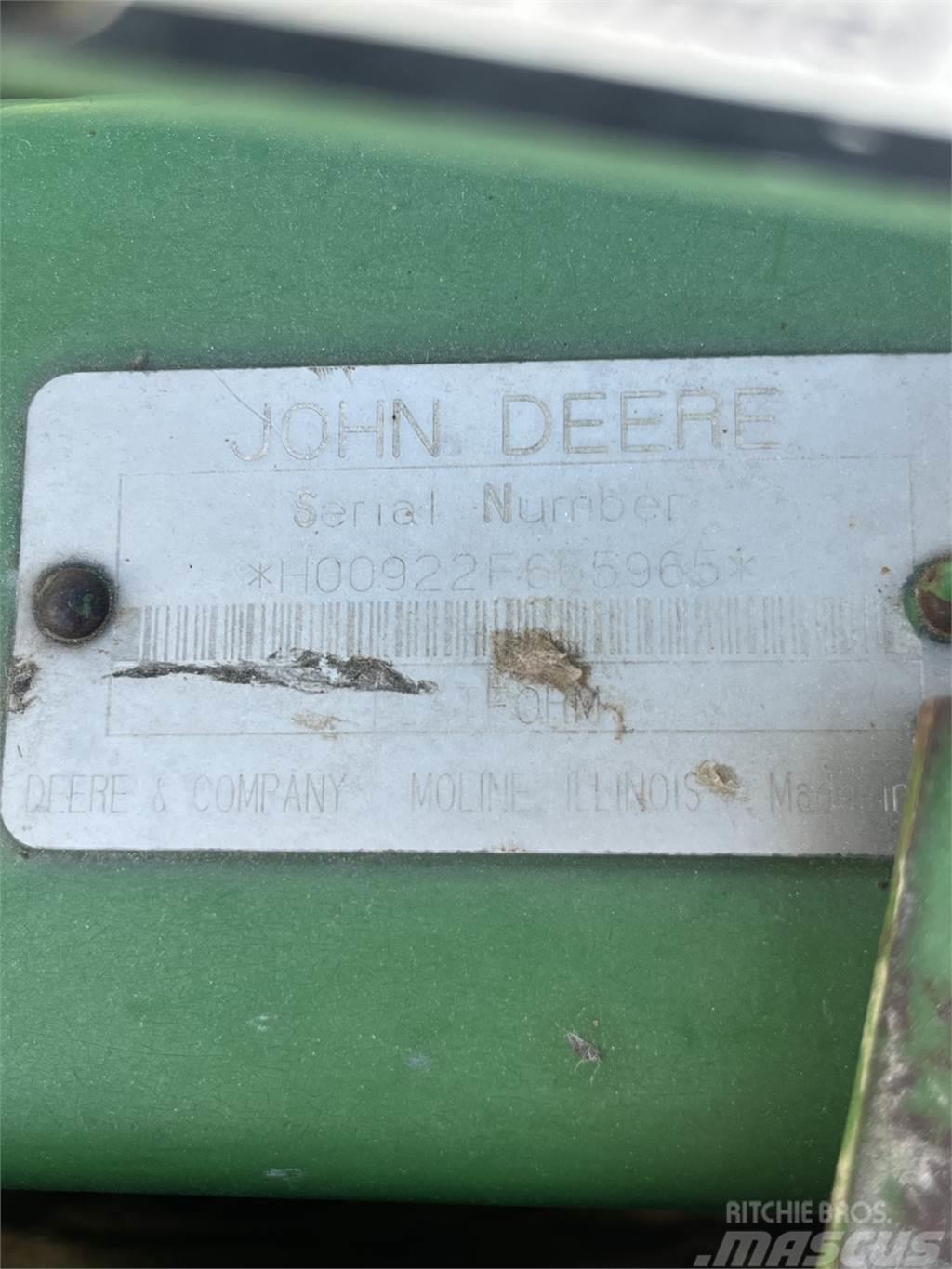 John Deere 922 Akcesoria do kombajnów zbożowych