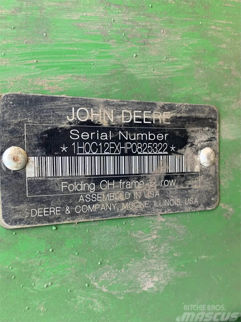 John Deere C12F StalkMaster Akcesoria do kombajnów zbożowych