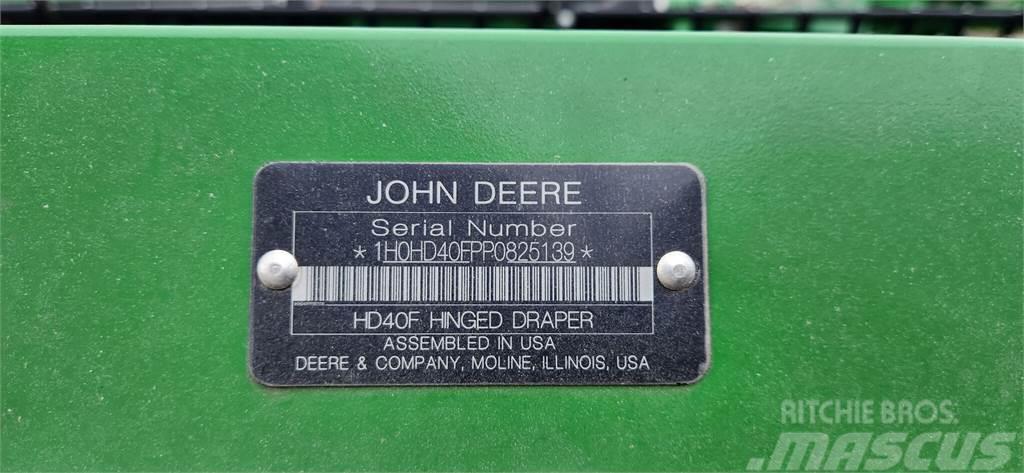 John Deere HD40F Akcesoria do kombajnów zbożowych