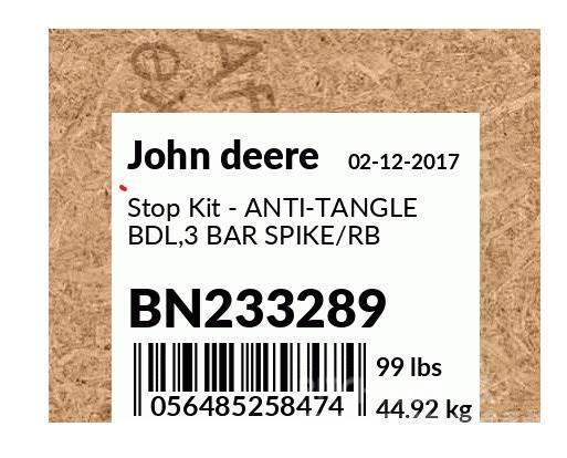 John Deere New Anti-Tangle kit for 2310 Inne maszyny i akcesoria uprawowe