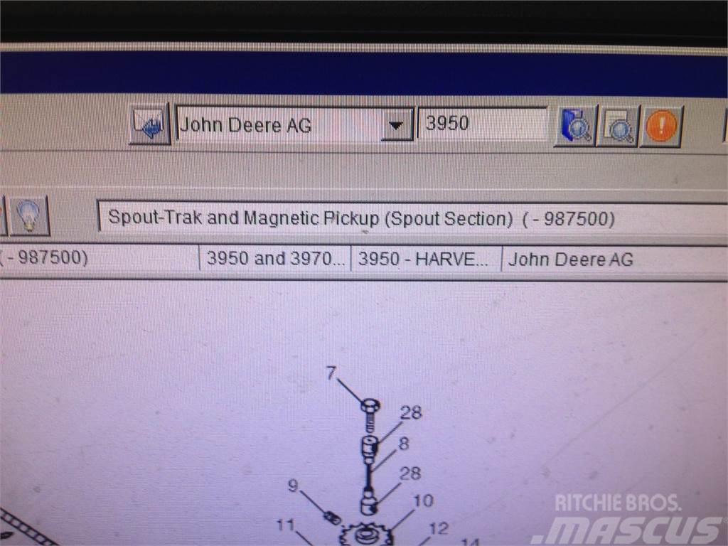John Deere SPOUT TRACK FOR 3950/3970 FORAGE HARVESTER Inny sprzęt paszowy
