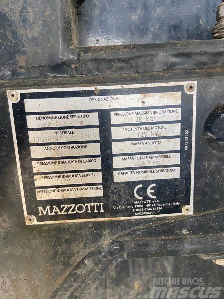  Mazzotti MAF 4080HP Opryskiwacze zaczepiane