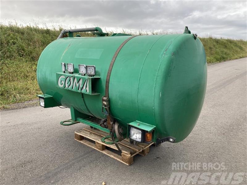 Gøma 3000L Anvendt som vandtank med sugefilter Zbiorniki