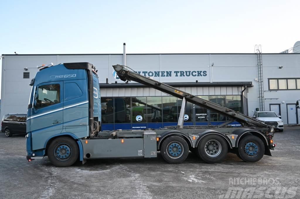 Volvo FH650 8x2 euro 6 Ciężarówki z wymienną zabudową