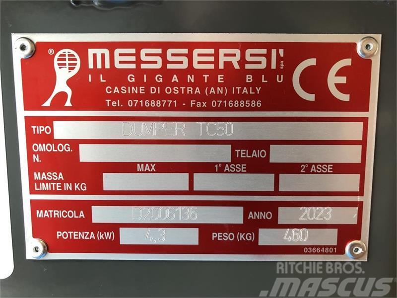 Messersi TC50 m. skovl Wozidła kolebkowe