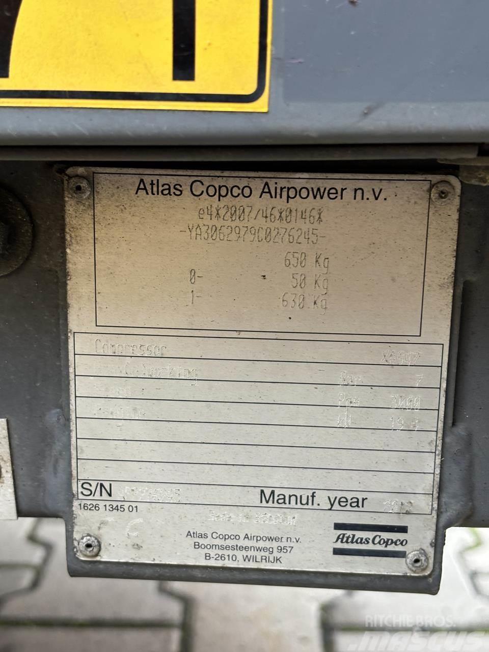 Atlas Copco XAS 47 Kompresory