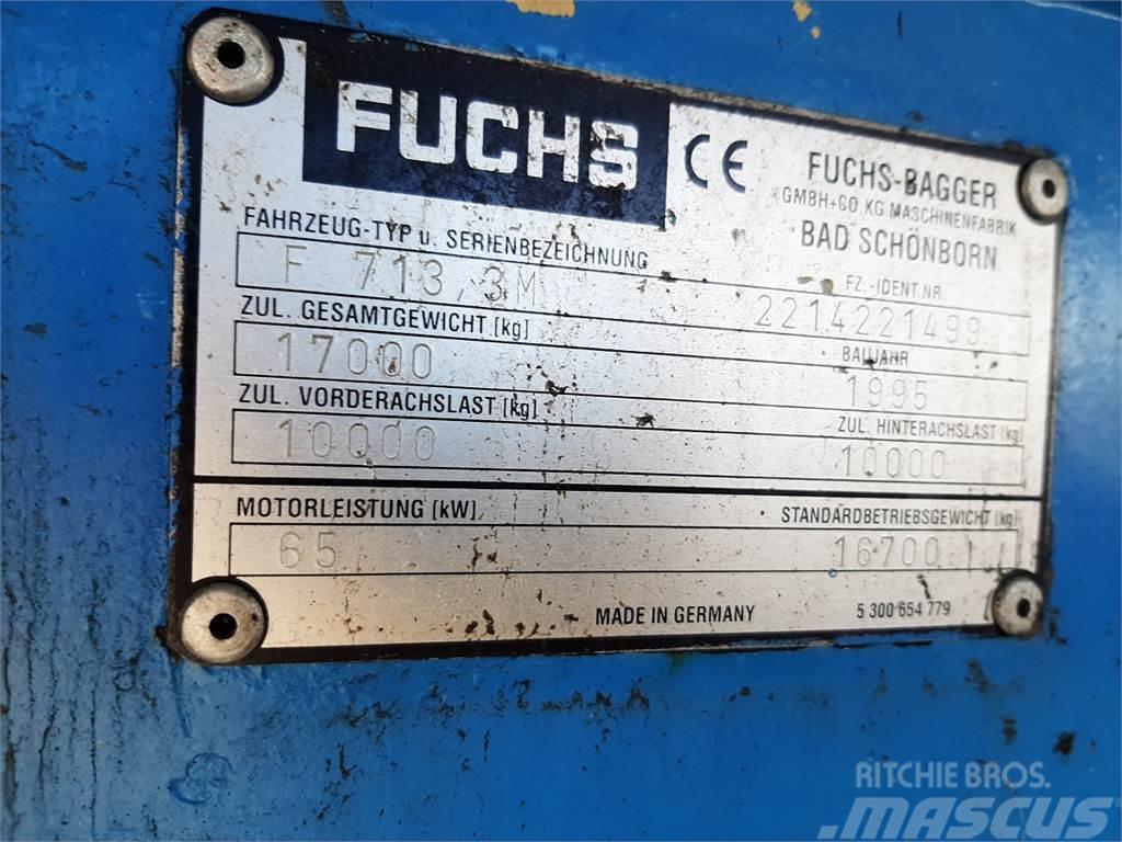 Fuchs F 713,3M Koparki do złomu / koparki przemysłowe