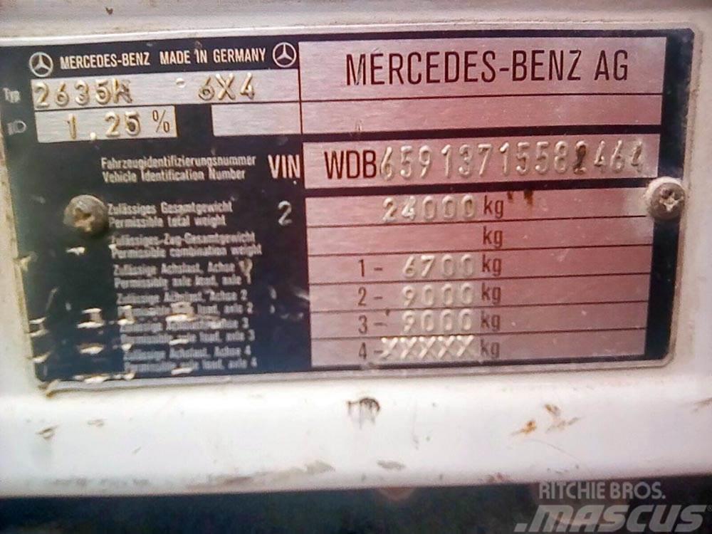 Mercedes-Benz 2635 Wywrotki