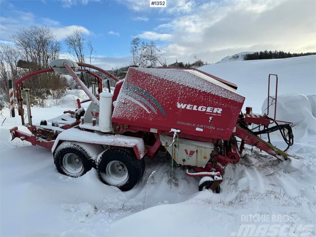Welger Double Action RP235 Inny sprzęt paszowy