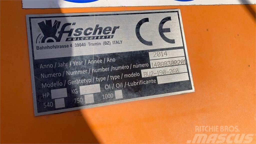 Fischer BV2 190-260 Kosiarki łąkowe i wykaszarki