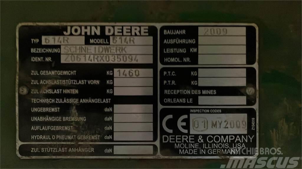 John Deere 614R Akcesoria do kombajnów zbożowych