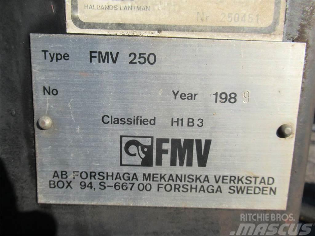 Moheda 7 + FMV 250 Przyczepy leśne