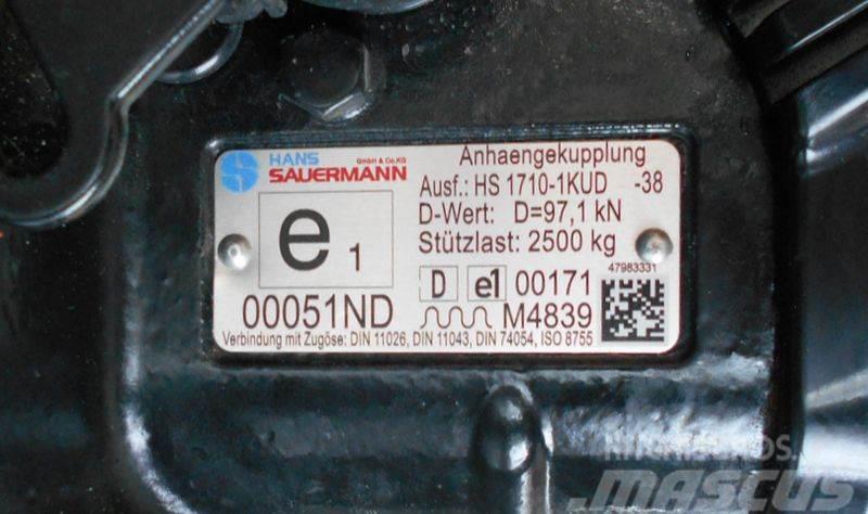  Sauermann Anhängekupplung HS 1710-1KUD Inne akcesoria do ciągników
