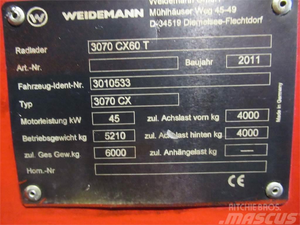 Weidemann 3070 CX60 Ładowacze i koparki czołowe