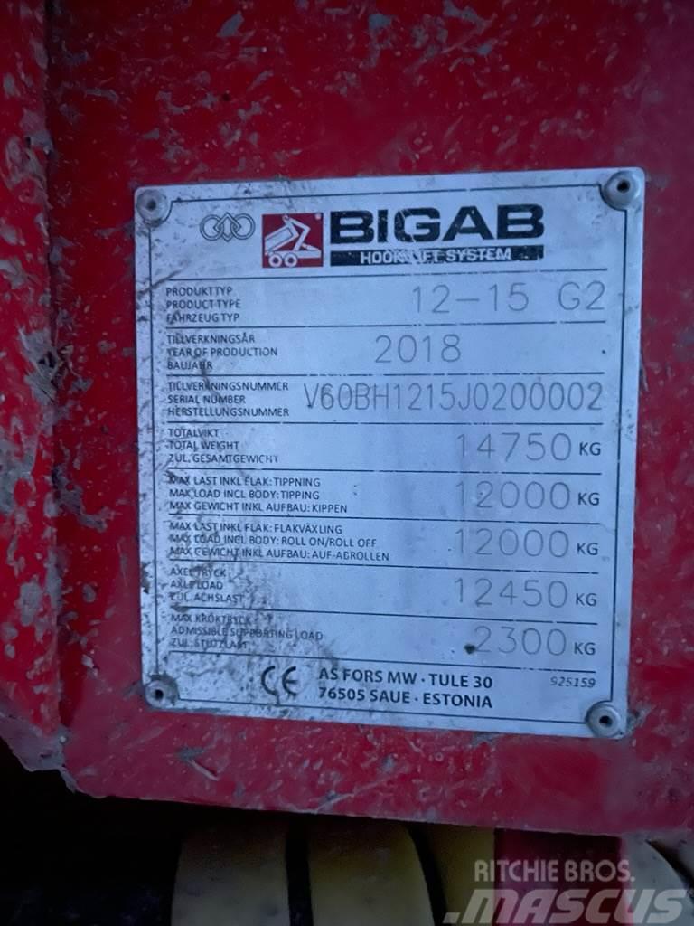 Bigab 12-15 G2 Inne przyczepy